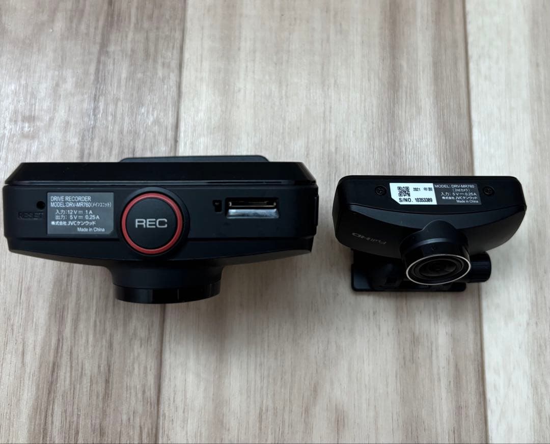 アクセサリー KENWOOD DRV-MR760