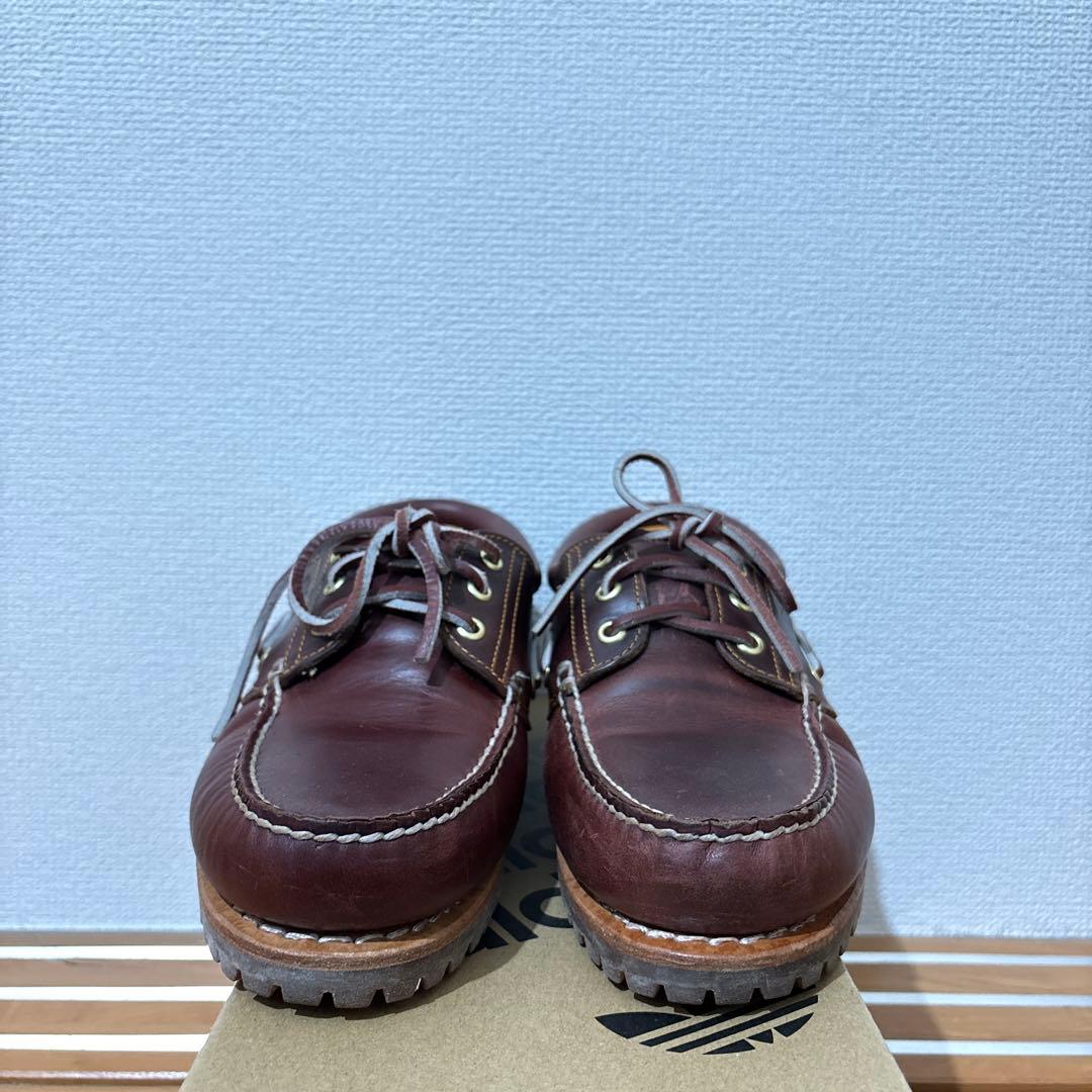 ティンバーランド　3eye バーガンディ　モカシン デッキシューズ