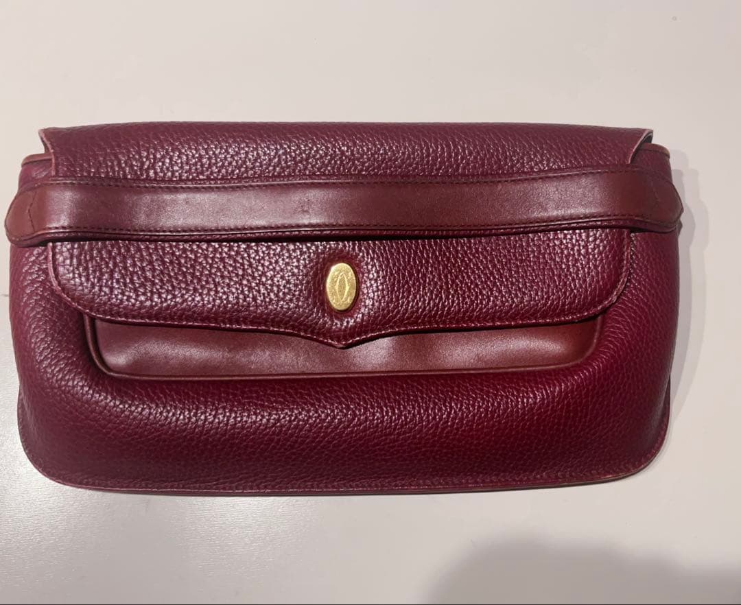 【大幅値下げ】Cartier/カルティエ　クラッチバッグ　ヴィンテージ