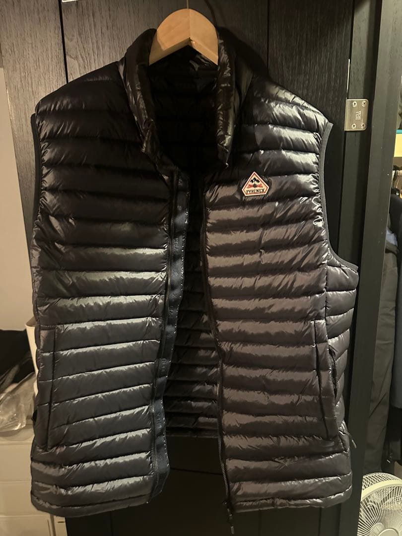 値下げ！ピレネックス　メンズ　ダウンベスト　XL