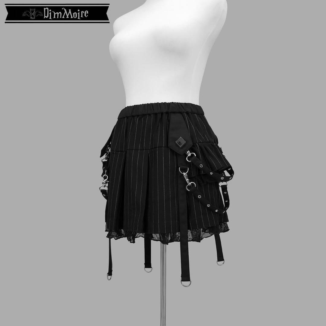 DimMoire ディムモアール サイドフリルミニスカート