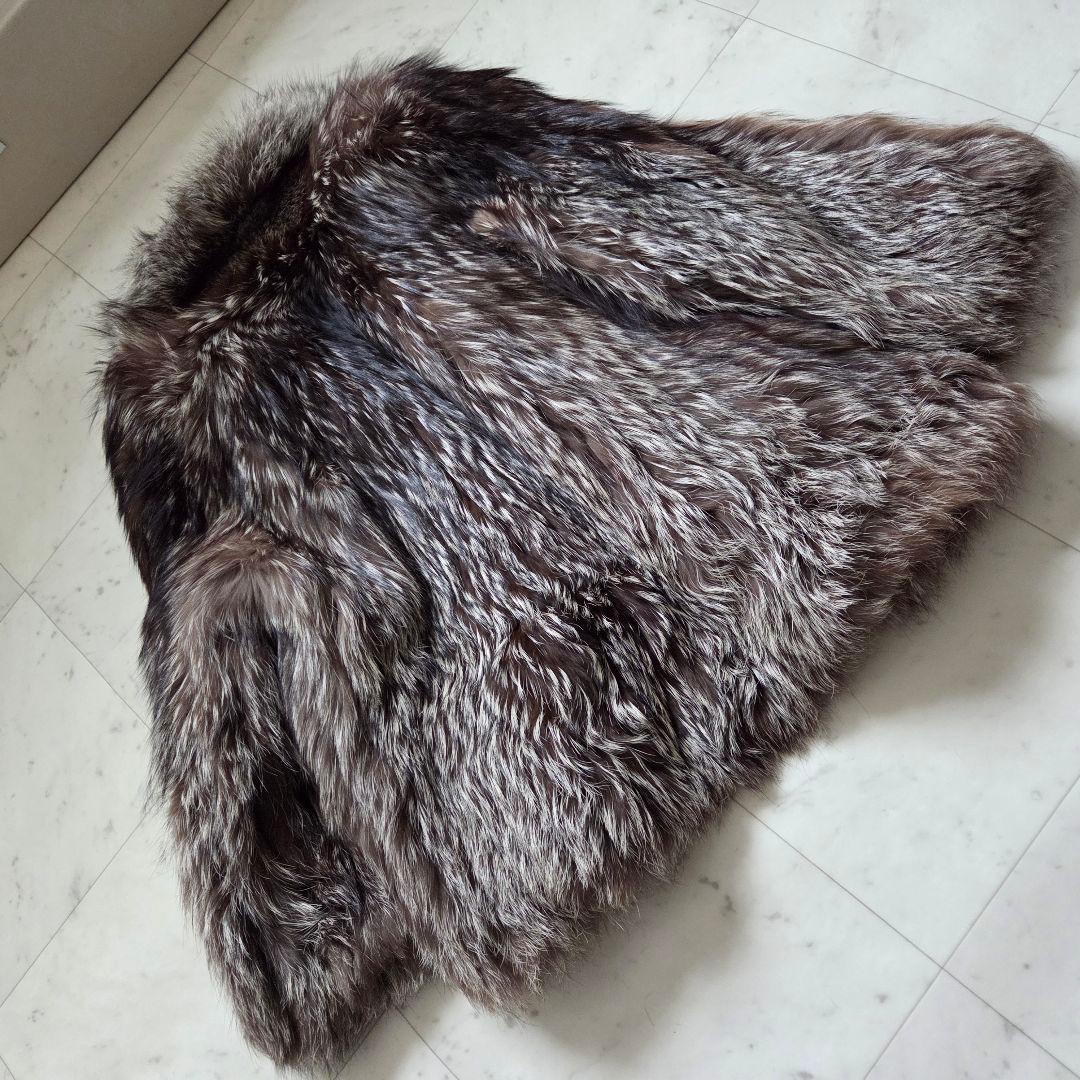 サガフォックス 金サガ　ファーコート シルバーフォックス 13号