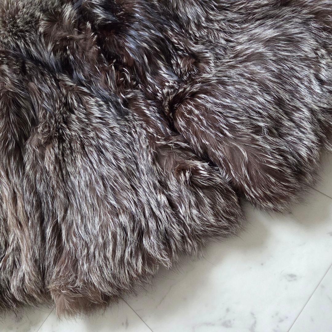 サガフォックス 金サガ　ファーコート シルバーフォックス 13号