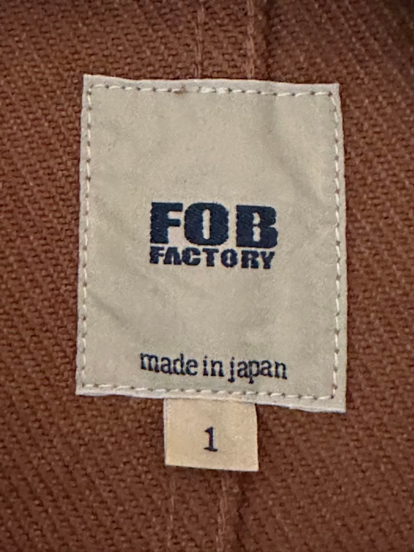 FOB FACTORY F2448 ハンティングジャケット FOBファクトリー
