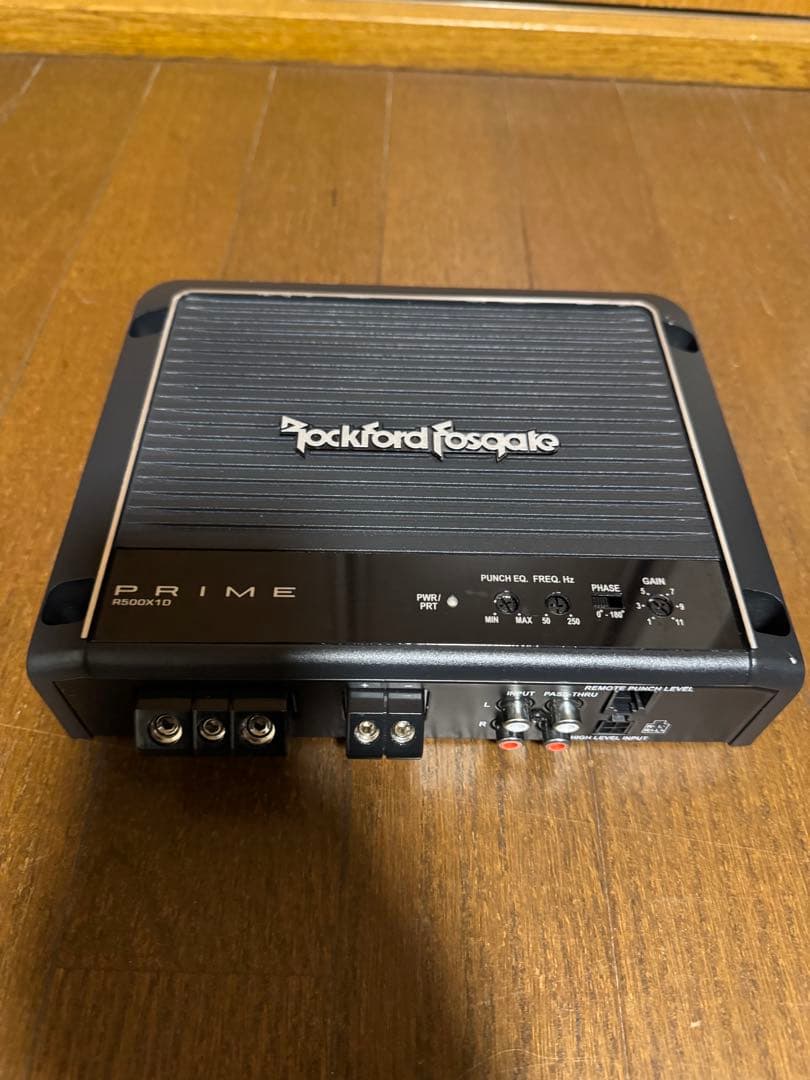 Rockford Fosgate PRIME R500-1D アンプ