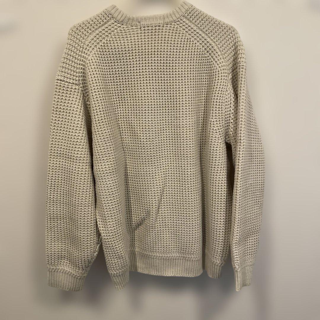 トップス Supreme Waffle Small Box Sweater \"Stone\"