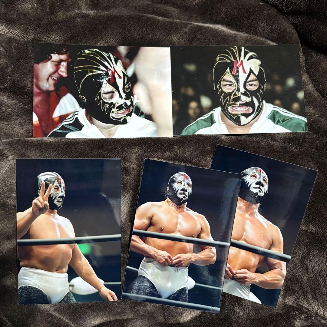 タ*ウ様 ミル・マスカラス＆マスクマン■写真15枚■ドス・カラス プロレス マス