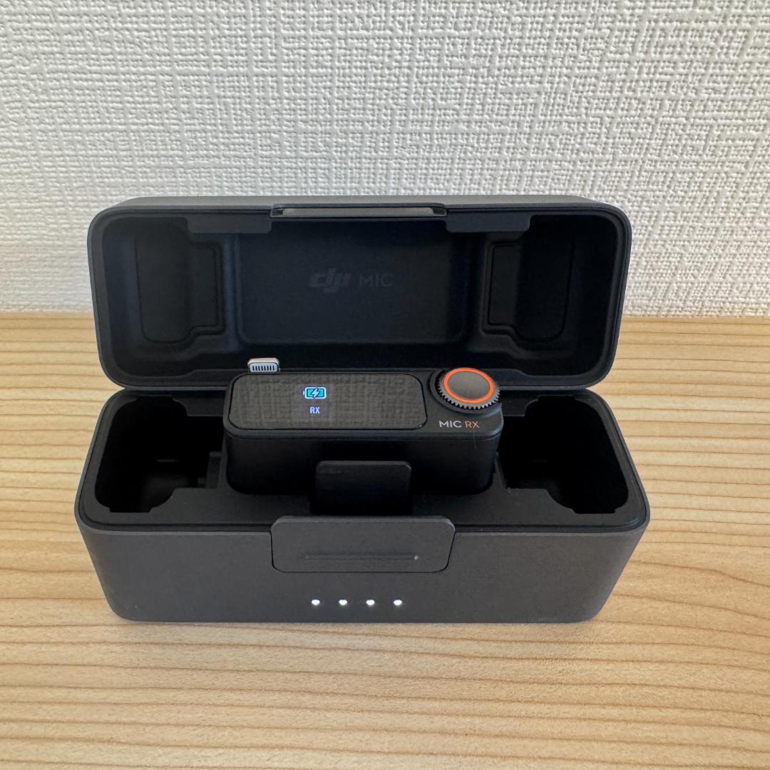 DJI MIC 2 レシーバー×1 + 充電ケース + ポーチ