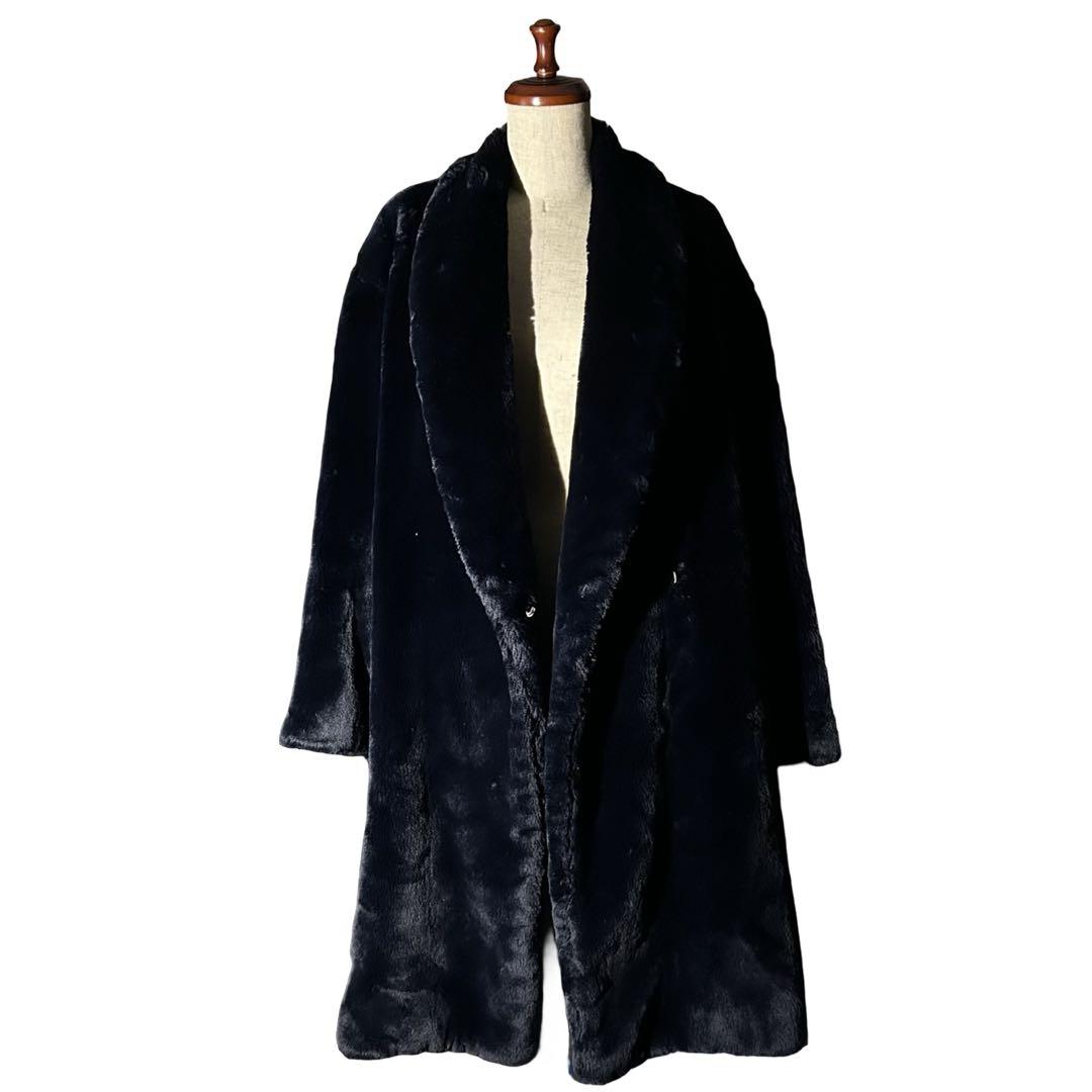 ジャケット・アウター 00s ARCHIVE GAURTIER Acryl Fur Over Coat