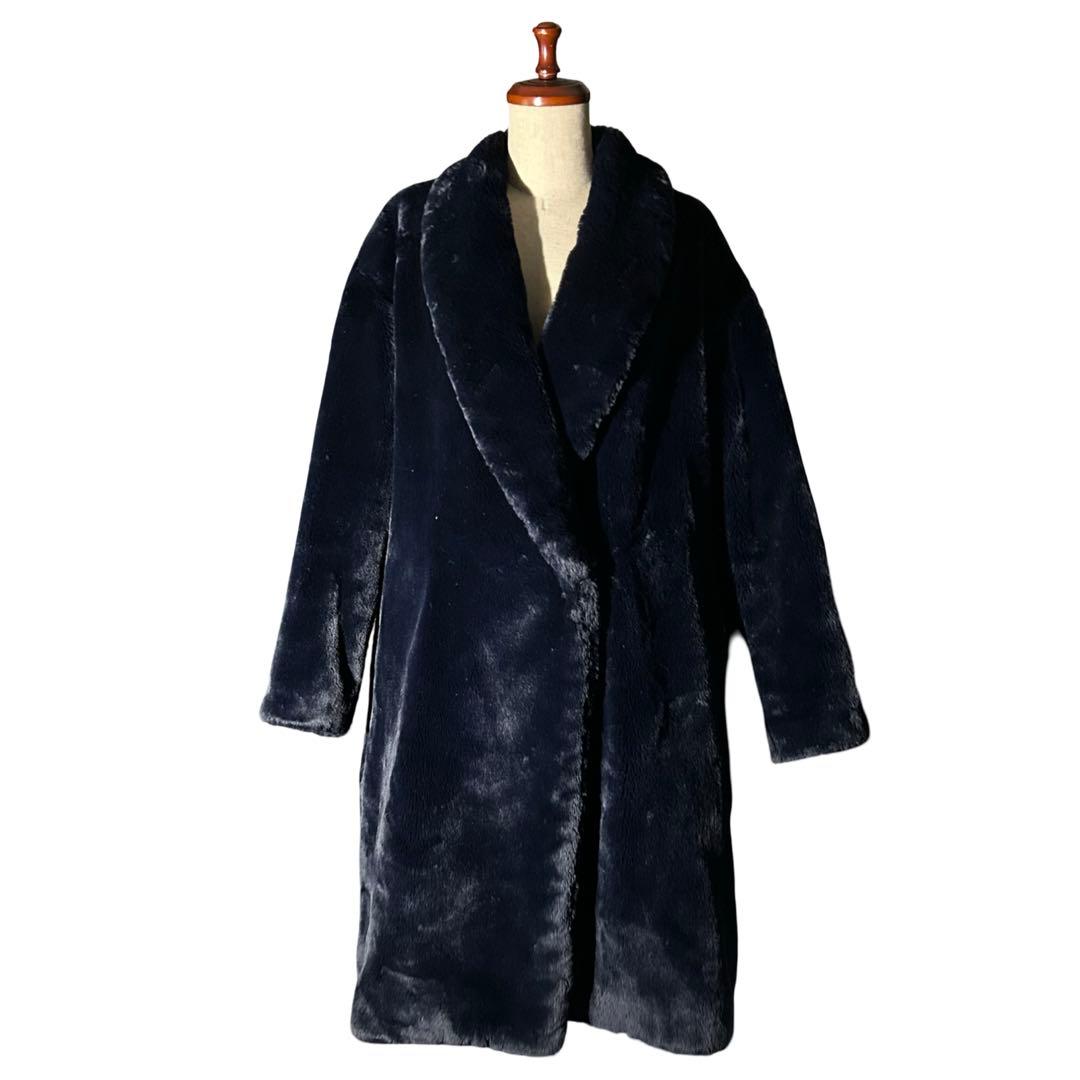 ジャケット・アウター 00s ARCHIVE GAURTIER Acryl Fur Over Coat