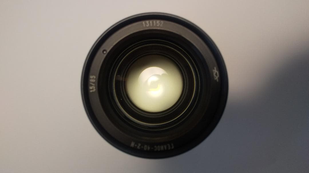 エリオス85mmf1.5 ニコンFマウント