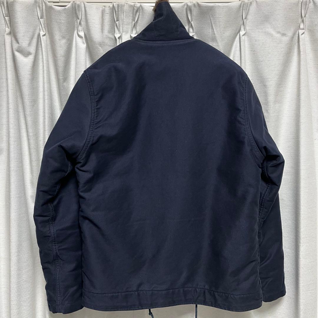 ALPHA INDUSTRIES N-1デッキジャケット ネイビー 状態良好 M