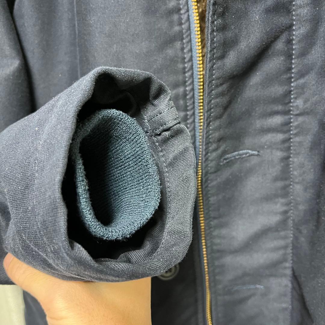 ALPHA INDUSTRIES N-1デッキジャケット ネイビー 状態良好 M