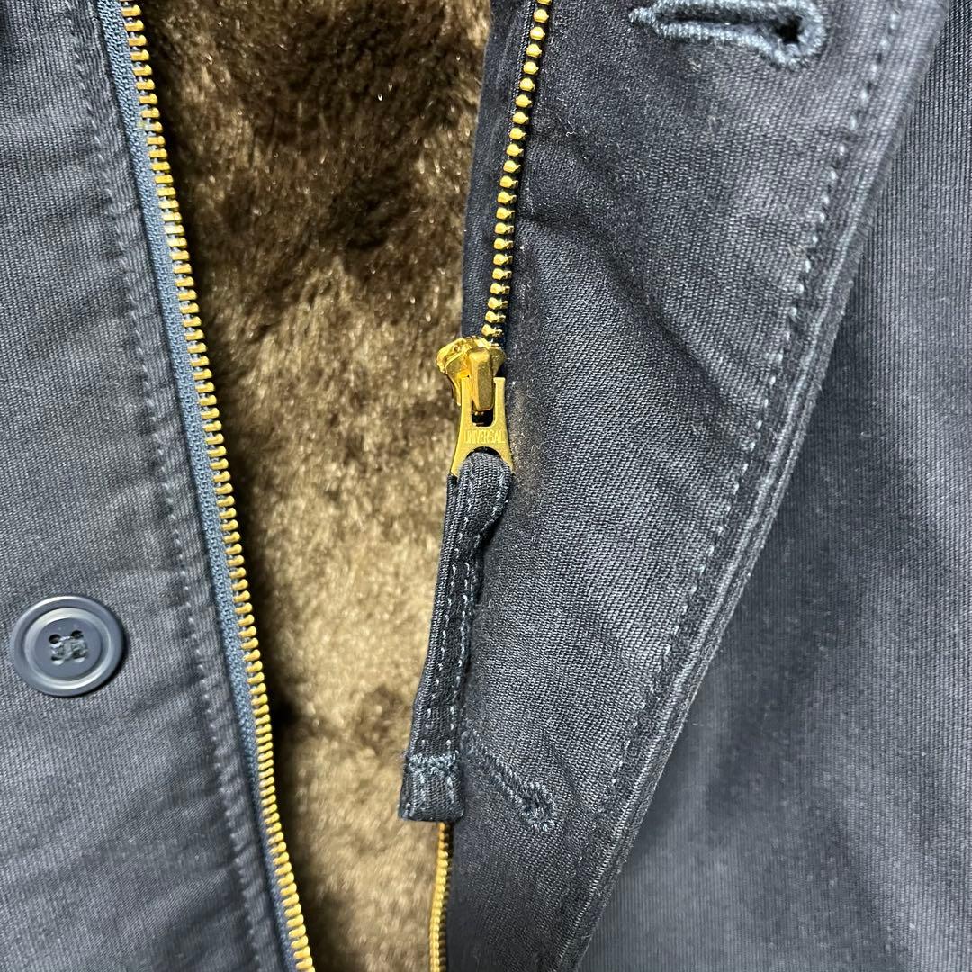 ALPHA INDUSTRIES N-1デッキジャケット ネイビー 状態良好 M