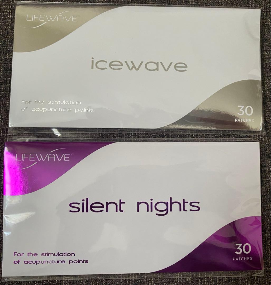 LIFE WAVE ライフウェーブ ice waveとsilent nights