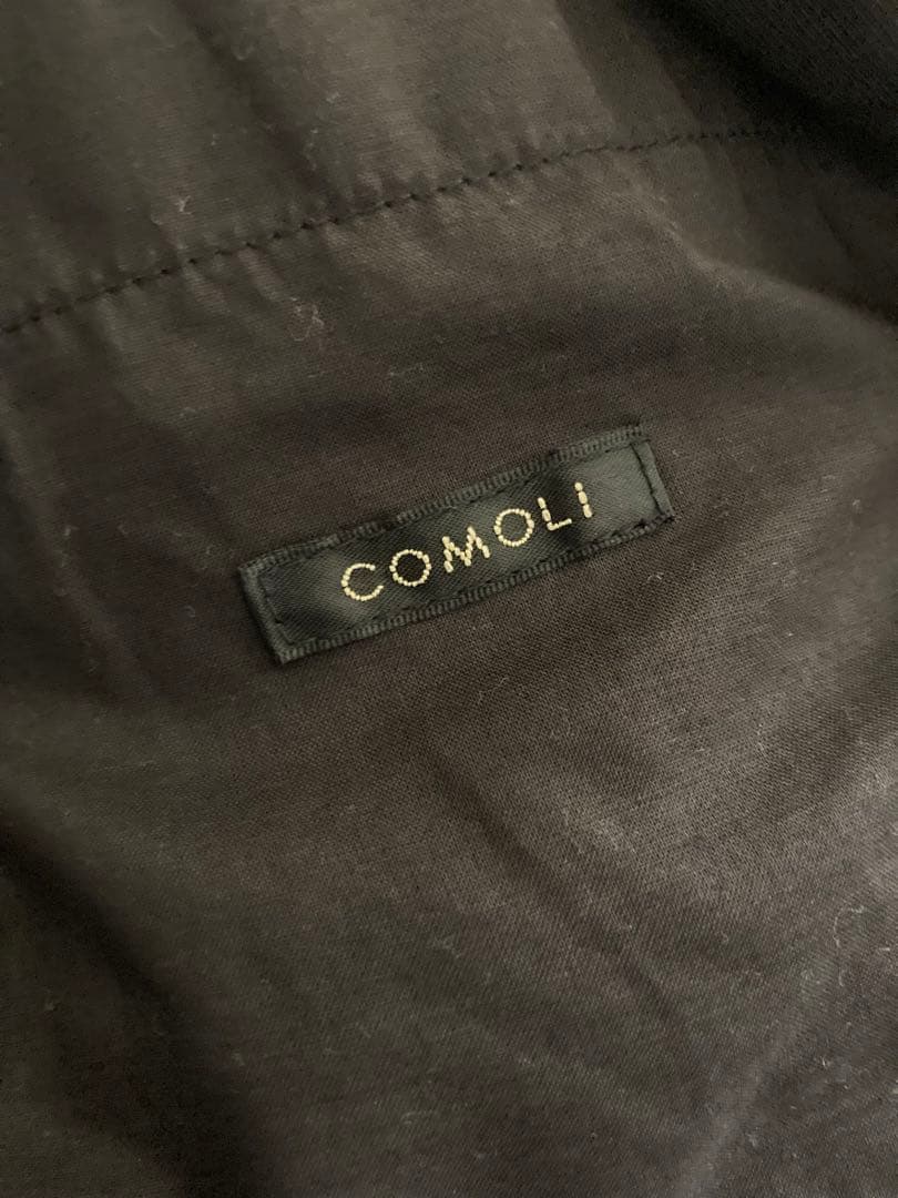 kokokomu　COMOLI/コットンジャージ スタンドカラージャケット