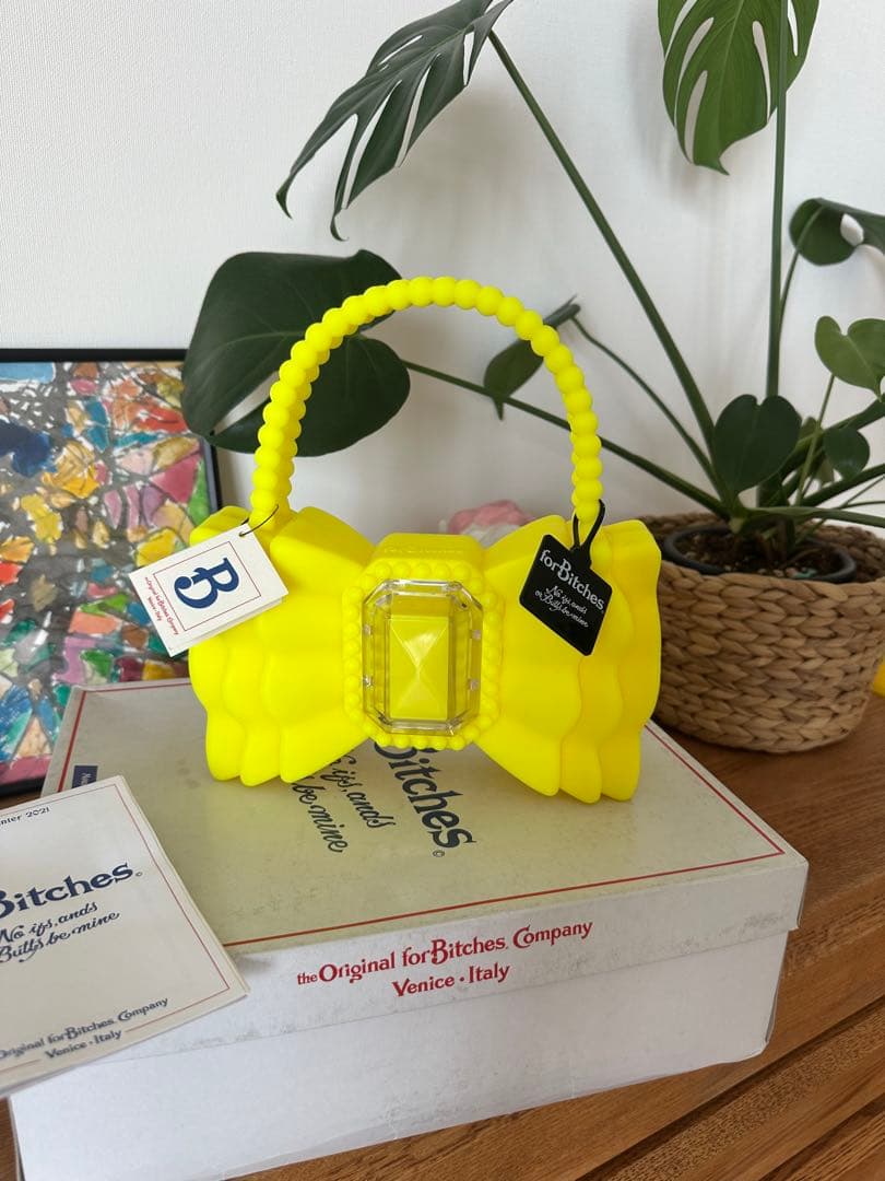 新品 forbitches リボンバッグ