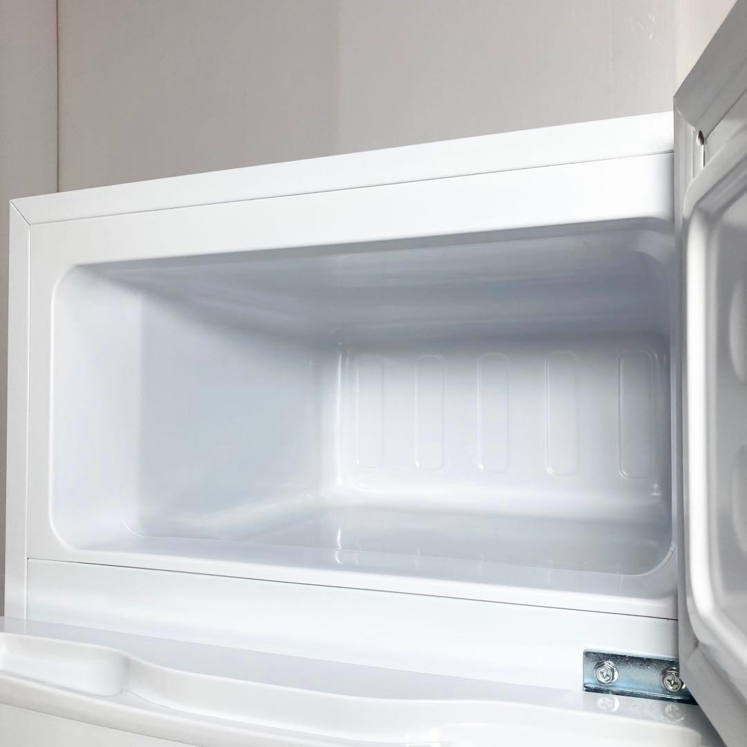 極美品 マクスゼン 冷凍冷蔵庫 JR085HM01WH 2023年製 85L