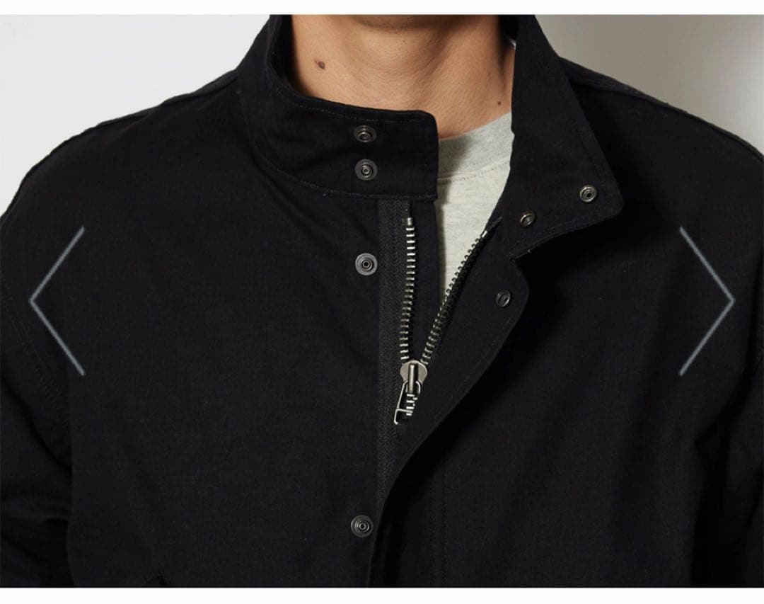 スノーピーク TAKIBI Canvas Coat M Black M-65