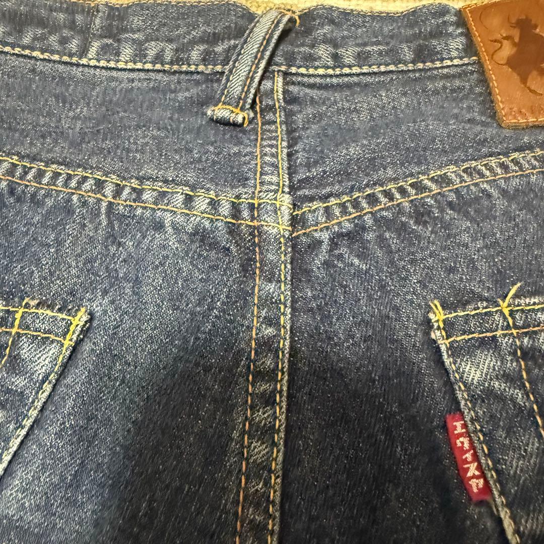 【早い者勝ち！】大人気✨EVISU ビックカモメ 塩谷コラボ　大黒　赤耳　W32