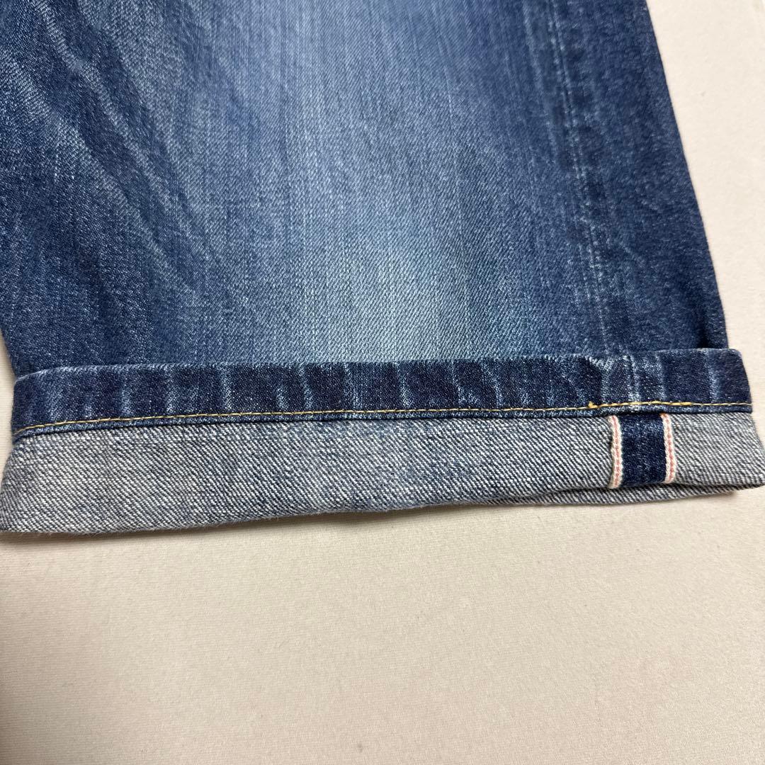 【早い者勝ち！】大人気✨EVISU ビックカモメ 塩谷コラボ　大黒　赤耳　W32