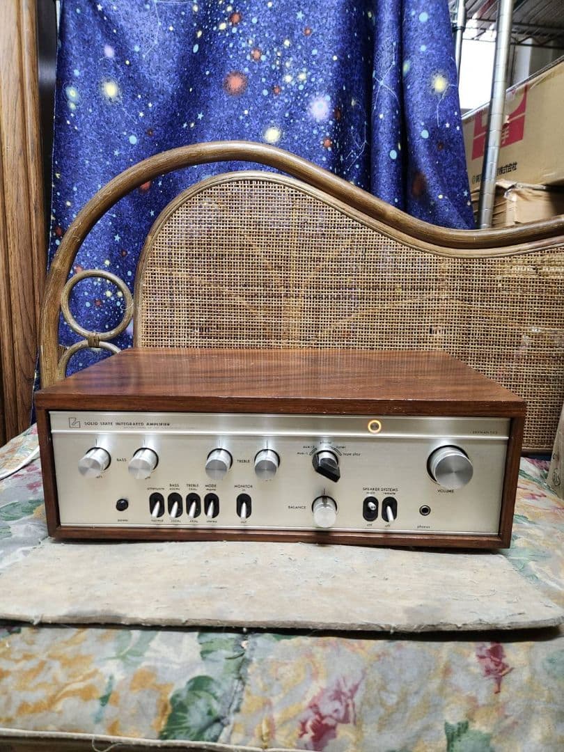 レアマジ綺麗！レストア整備極上超美品！LUXMANプリメインアンプSQ-503