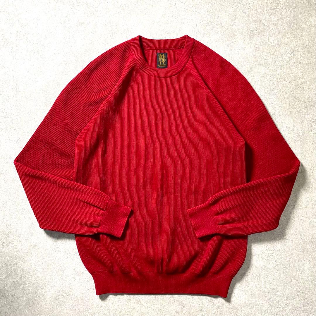 BATONER✖️BEAMS PLUS HYPER TWIST WOOL CREW