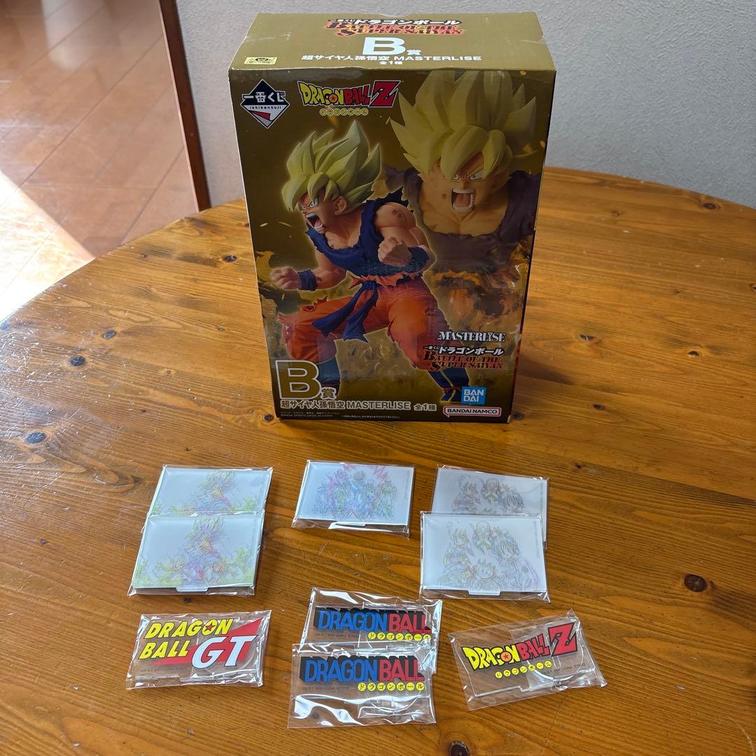 一番くじ ドラゴンボール B賞 超サイヤ人孫悟空 MASTERLISE F賞 他