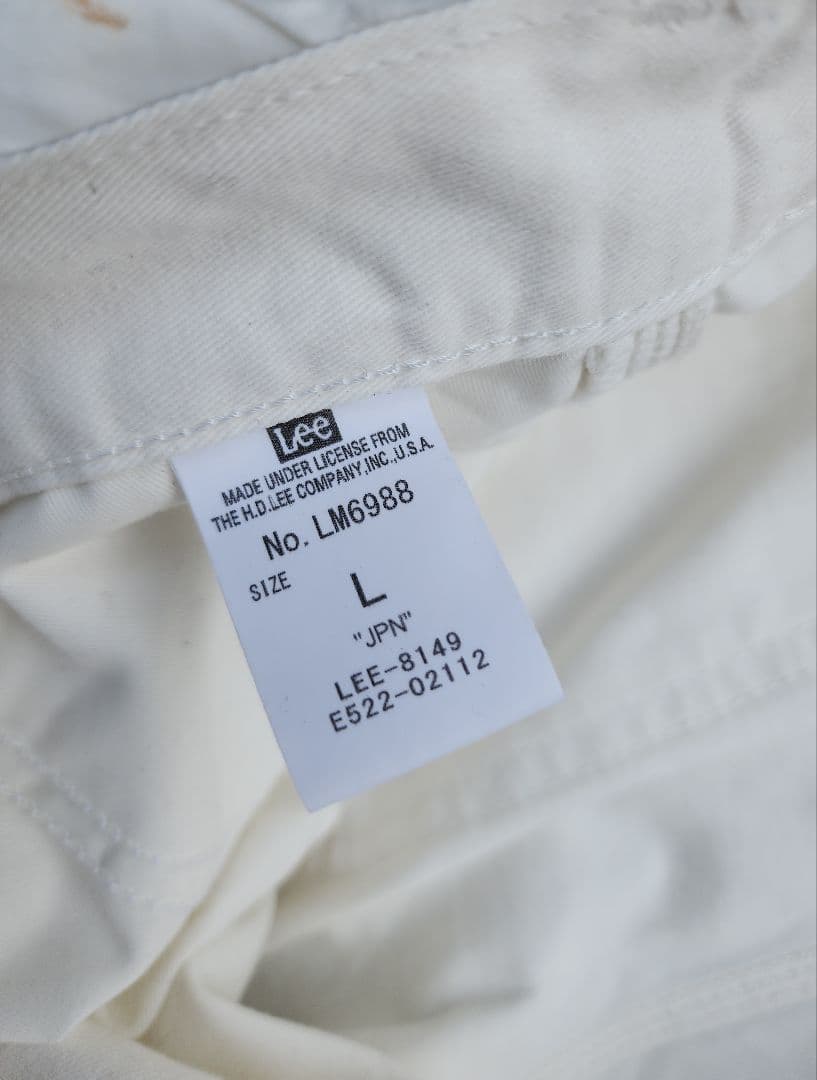 LEE　リー　ペインター　パンツ　ペンキ　ワーク　古着　白　ホワイト