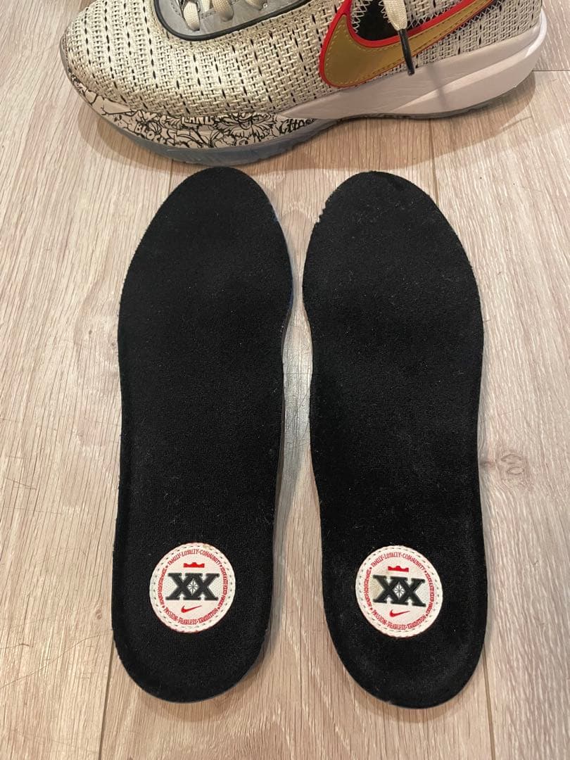 Nike レブロン20 バスケットボールシューズ ホワイト