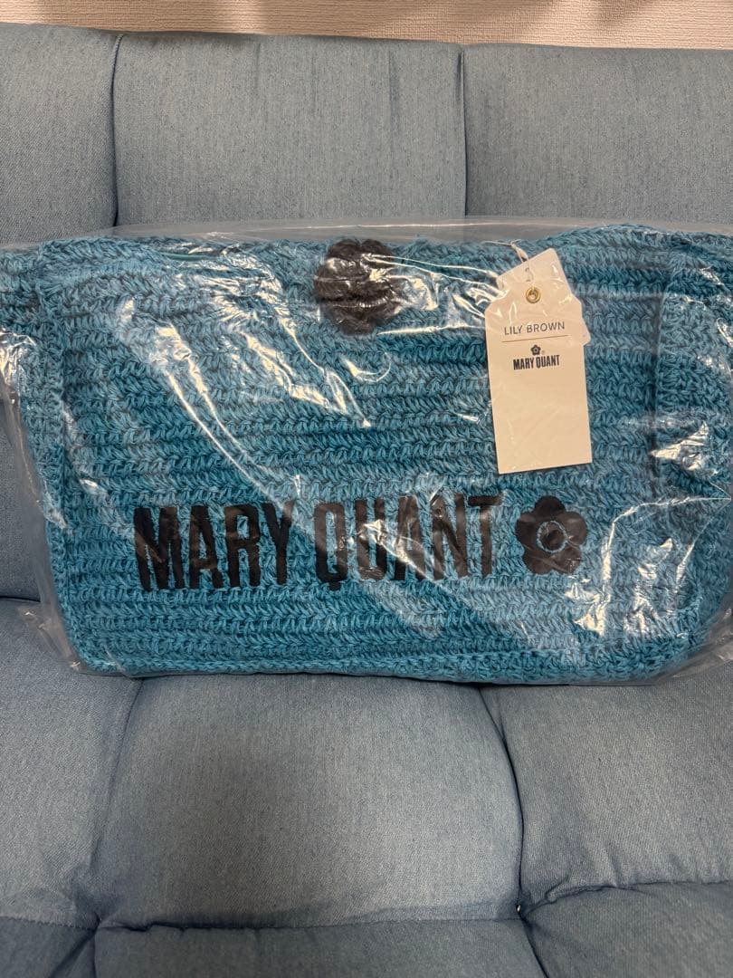 マリークワント×リリーブラウン　コラボ　デイジーかごバッグ☆新品タグ付き未使用品