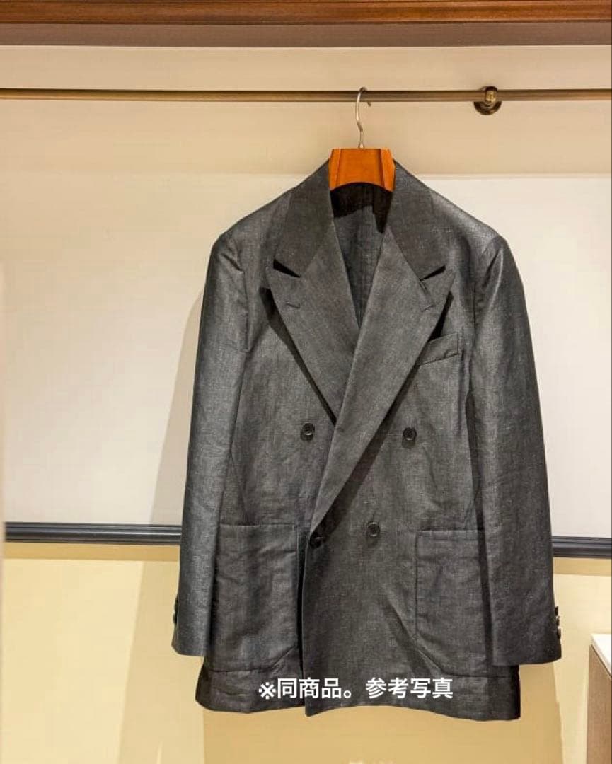 la favola ダブルジャケット 003 ダークグレー