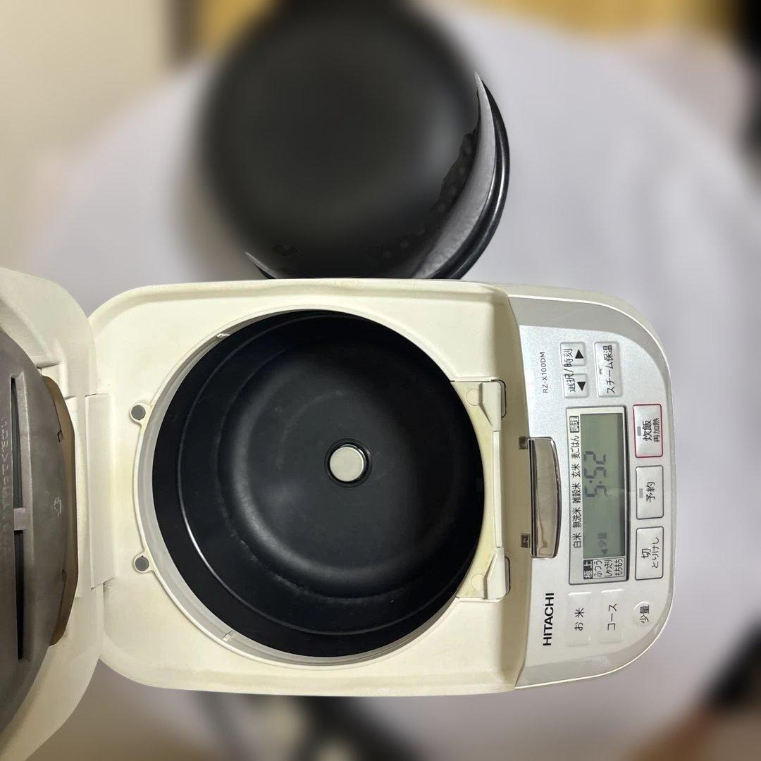 HITACHI RZ-X1000M 圧力&スチームIH炊飯器21年日本製