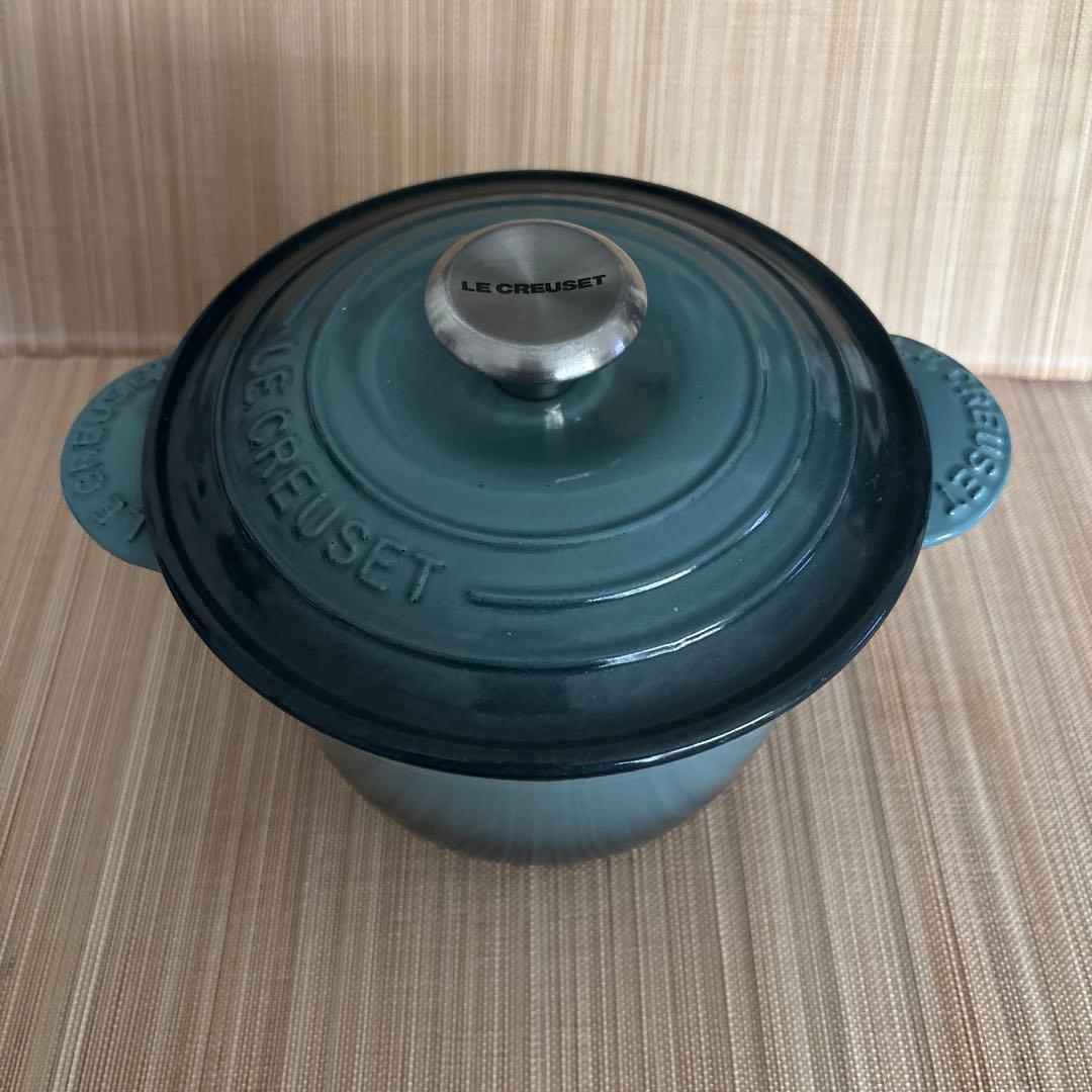 LE CREUSET グレー ミルクパン 小型