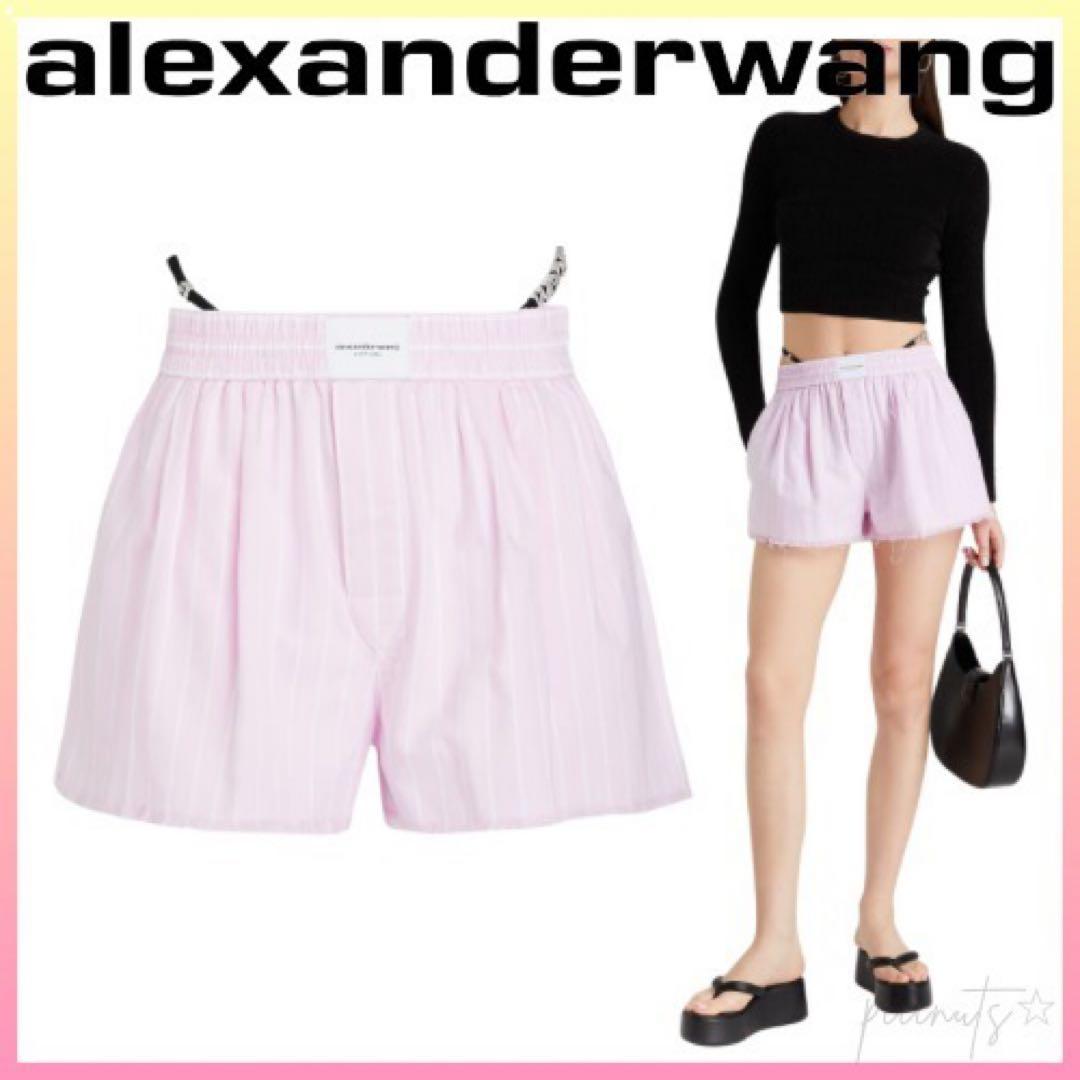パンツ ALEXANDER WANG Stripe Boxer Shorts