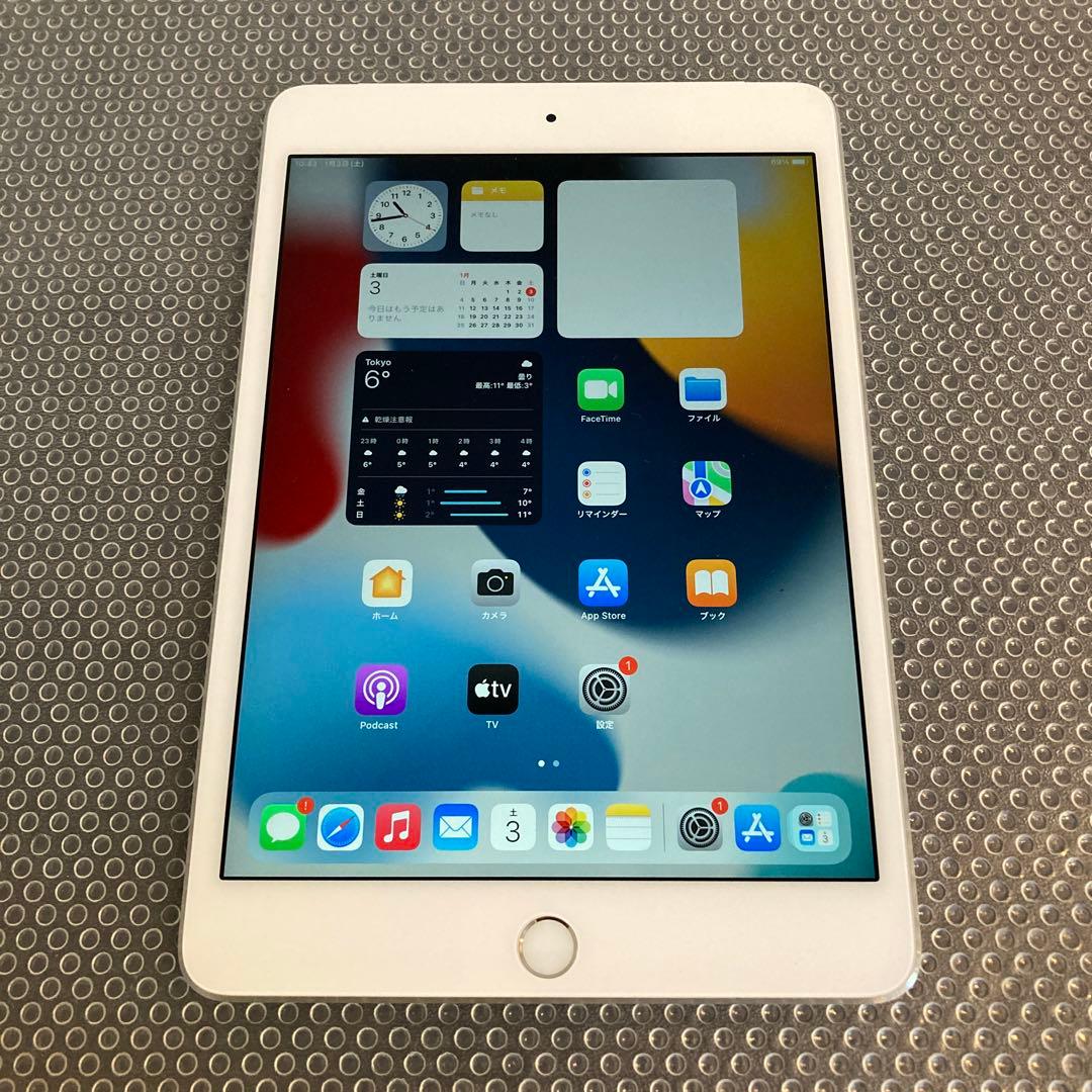 3858 美品☆電池最良好☆iPad mini4 32GB SIMフリー☆
