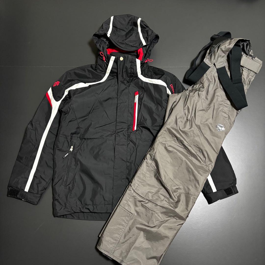 美品 DESCENTE スキーウェア セットアップ 上下セット メンズ Mサイズ