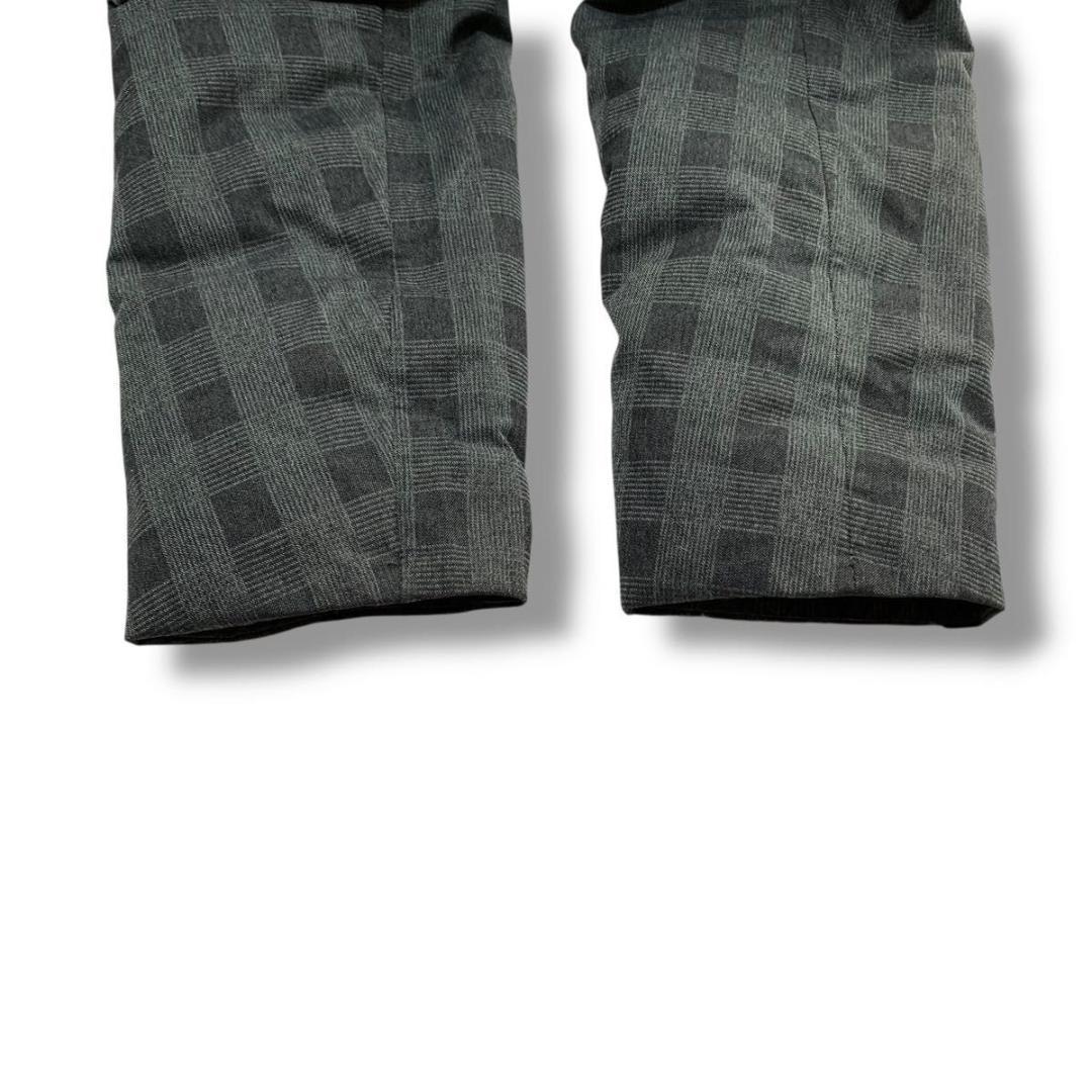 希少デザイン 美品 デサント ダウンジャケット 水沢 ロゴ グレー 別注 ☆