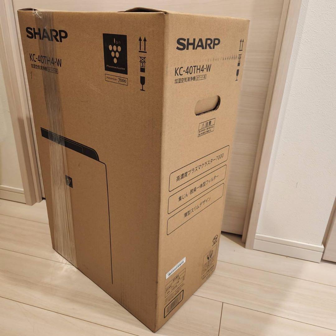 SHARP KC-40TH4-W 加湿空気清浄機 ホワイト