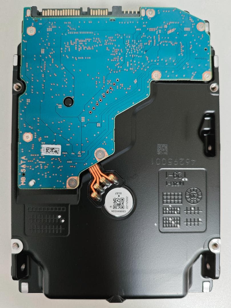 東芝 3.5インチ内蔵HDD 16TB (MN08ACA16T) 2台セット