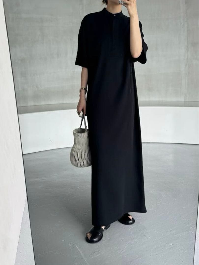 RIM.ARK リムアーク Stand collar mode OP ワンピース