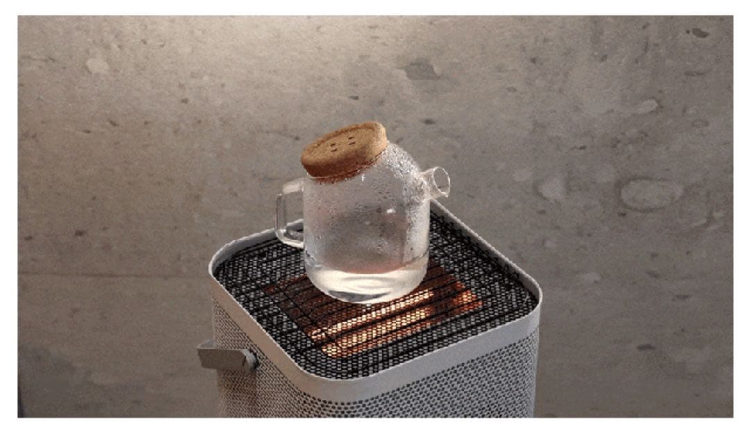 【引き取りor着払い 限定】edir 3Dサラウンドカーボンヒーター ほぼ未使用