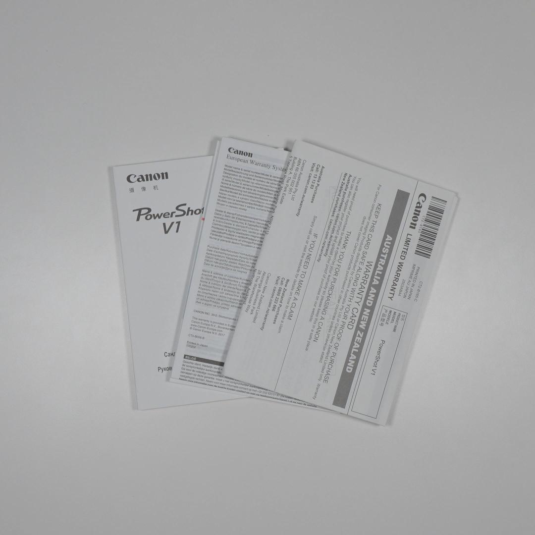 Canon PowerShot V1 コンパクトデジタルカメラ