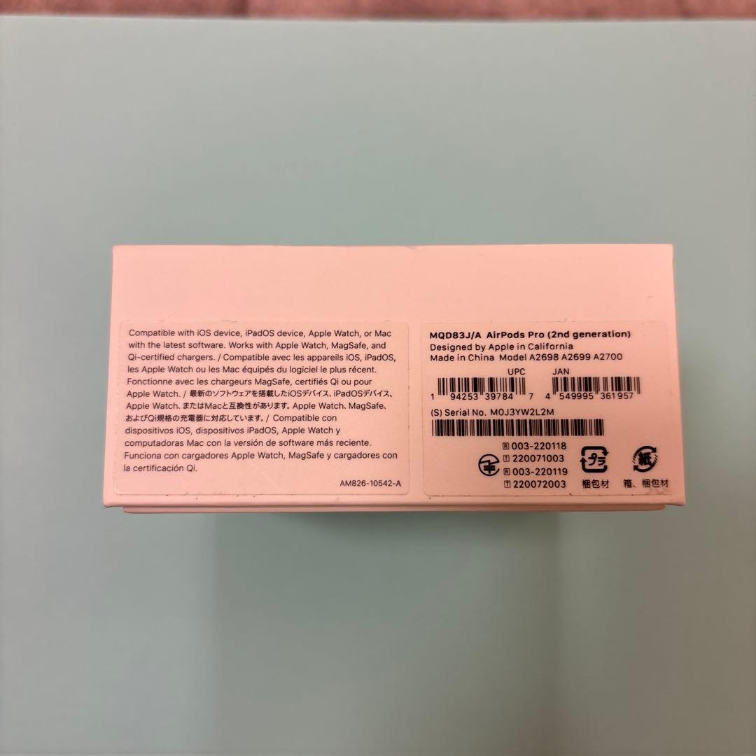 AirPods Pro2 右耳＋ケース＋箱付き【バラ売り可能】