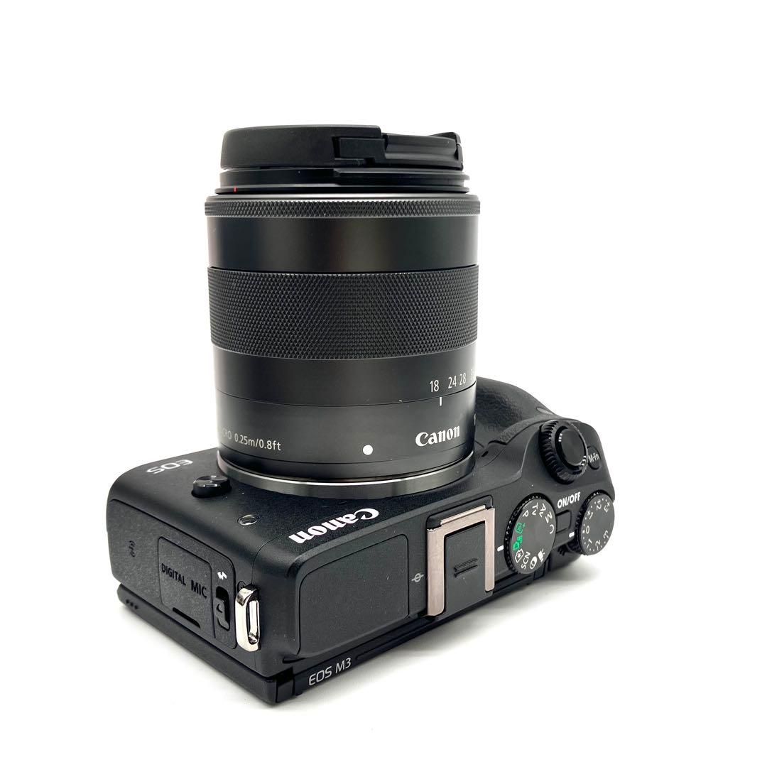 Canon EOS M3 ブラック　18-55mmレンズセット