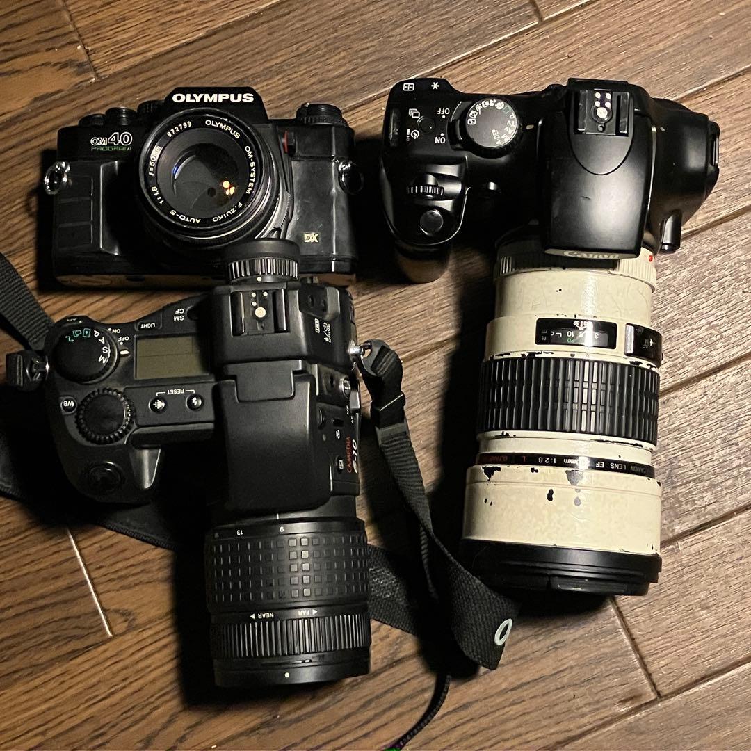 フィルムカメラ デジタルカメラ 5点まとめ売り ジャンク扱い