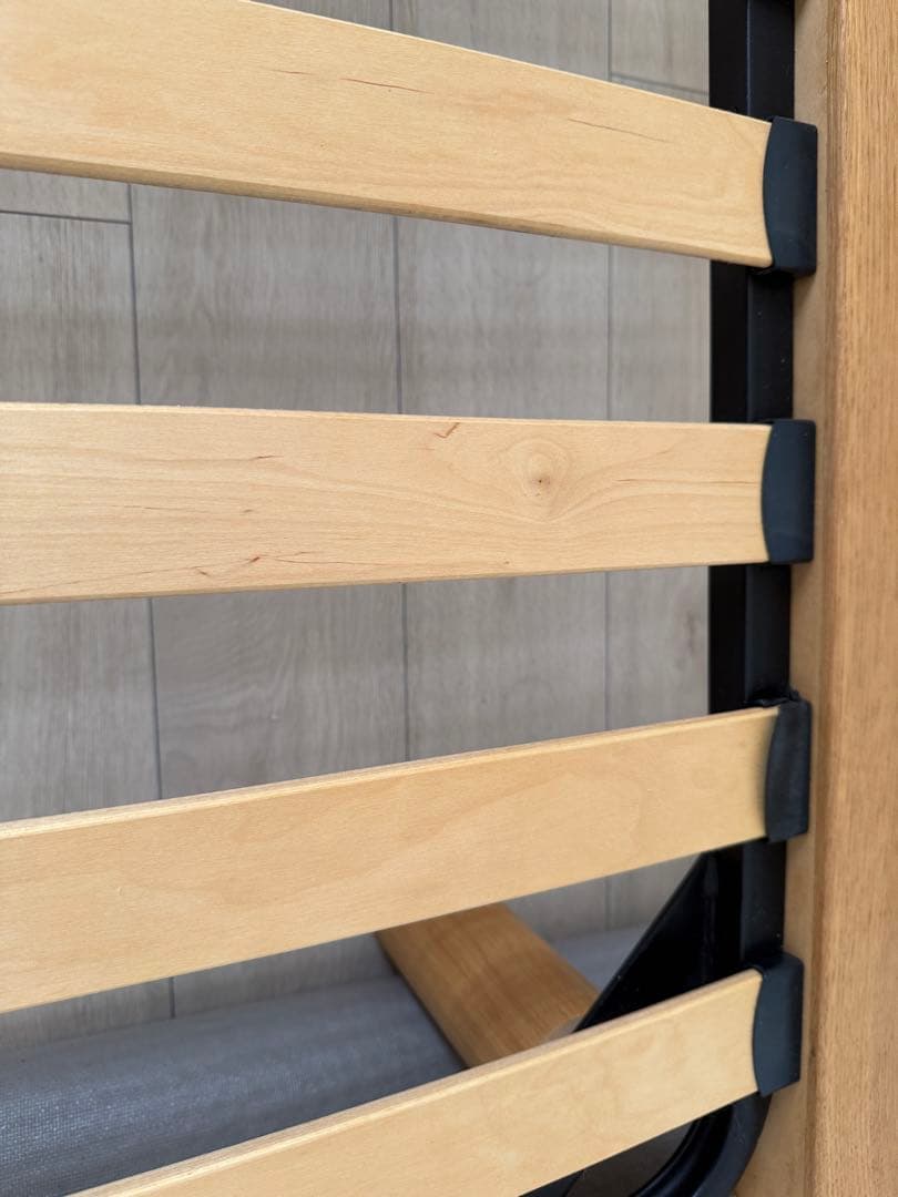 無印良品　ベッドフレーム　シングル　オーク