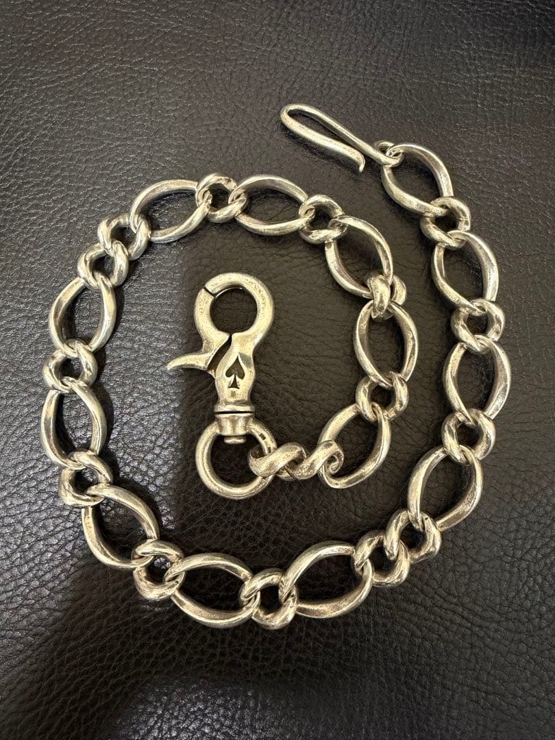 Celt&Cobla ケルト&コブラ シルバー ウォレットチェーン 60㎝