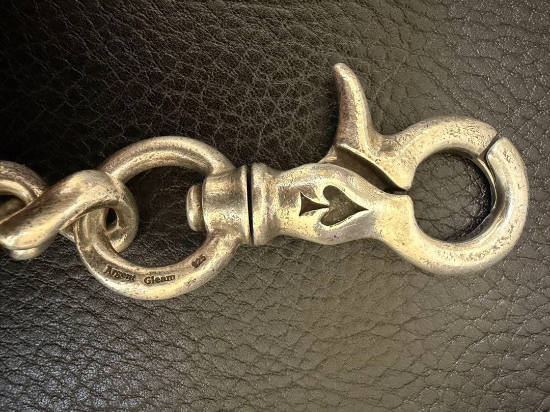 Celt&Cobla ケルト&コブラ シルバー ウォレットチェーン 60㎝