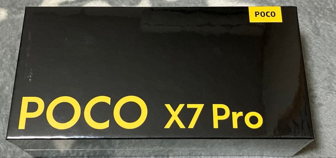 新品⭐︎ POCO X7 Pro ブラック 12GB RAM 512GB ROM
